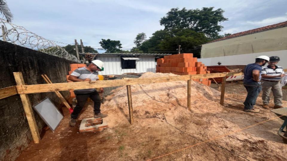 Andamento da obra 1